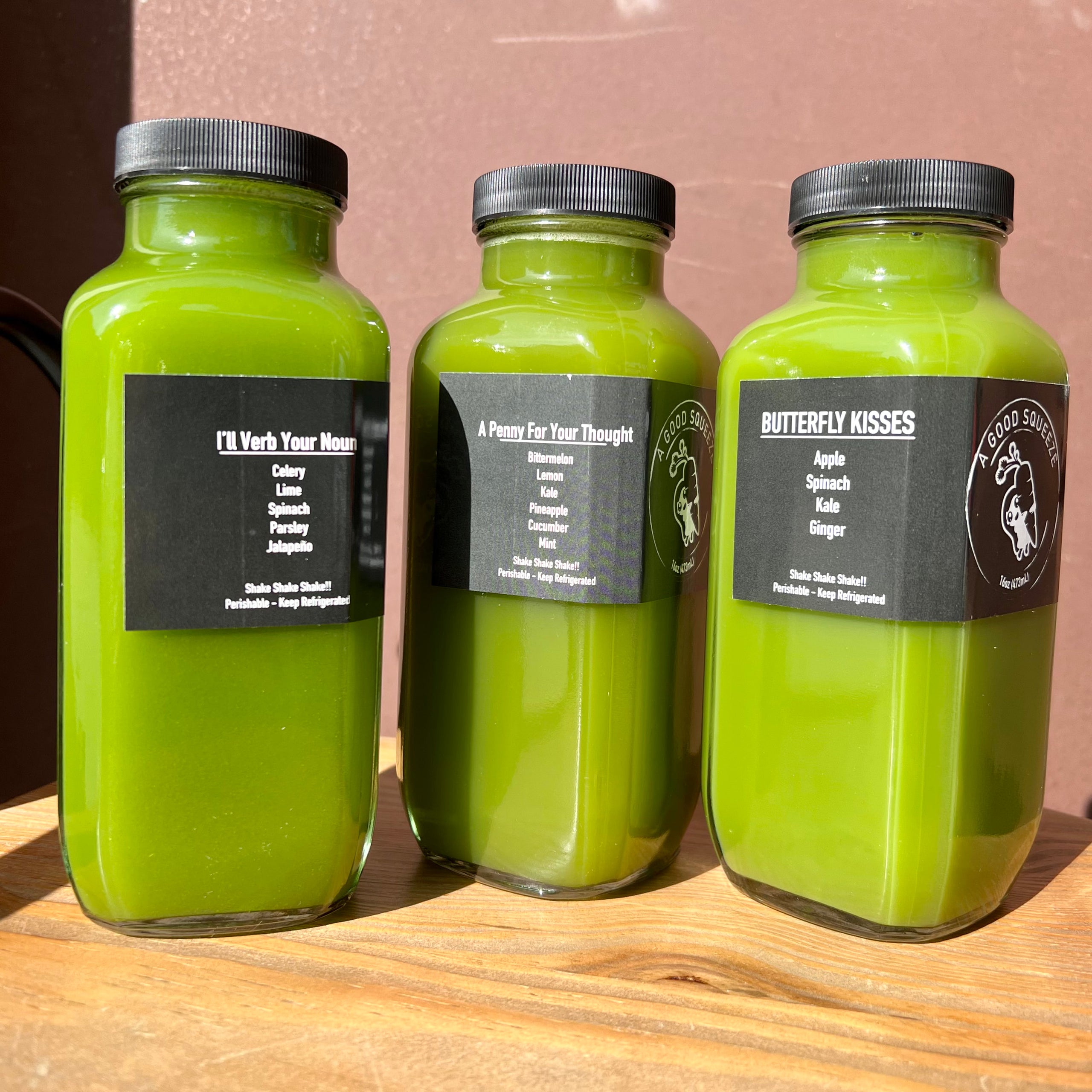 Fresh Pressed Juices - Housemade